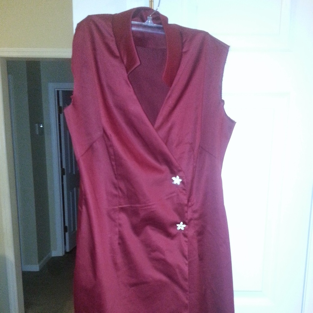 Marroon Mini Dress